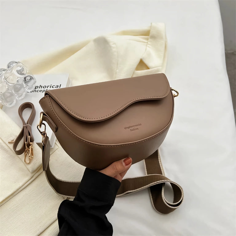 Summer Chic PU Leather Chain Shoulder Crossbody Bag for Women
