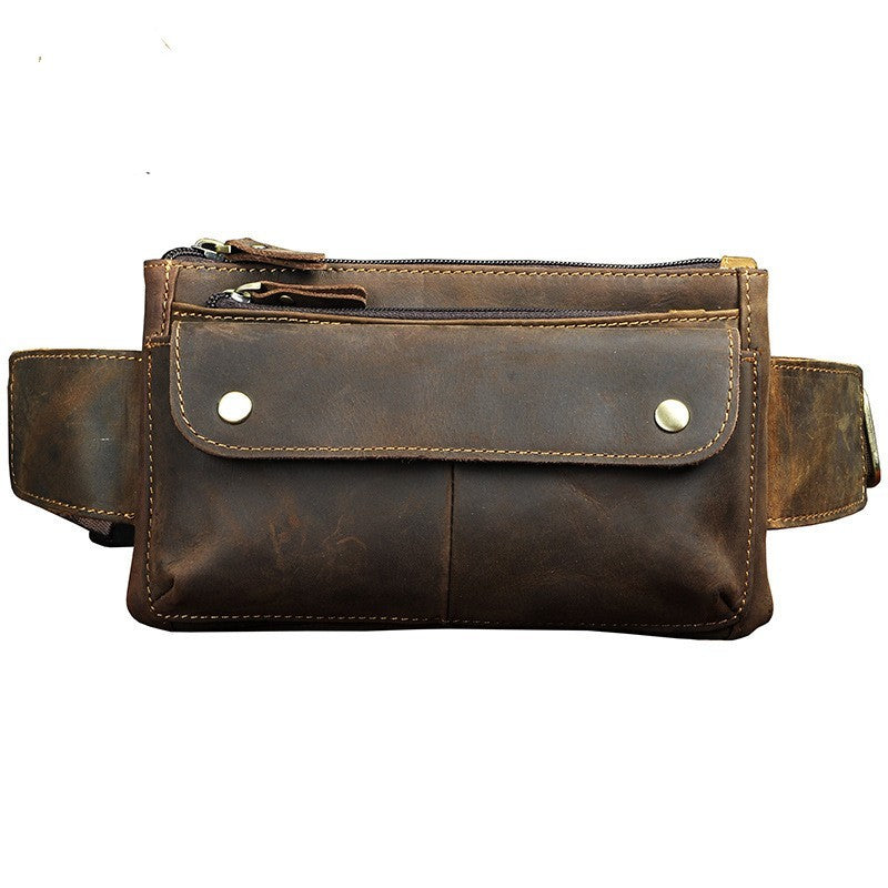 Men's Outdoor Phone and Camera 7-inch Chest Bag