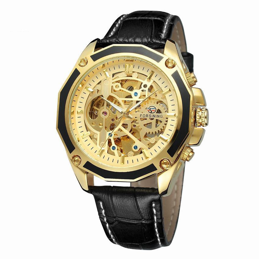 Fashion Leisure Hollow Mechanical Automatic Mechanical Watch