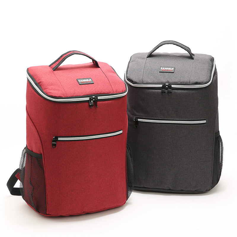 Insulated Picnic Backpack with Wine Bag, Waterproof Cooler Bag