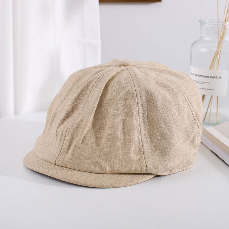 Pure Color Baseball Cap Women Summer Thin Style Trendy Fashion Retro