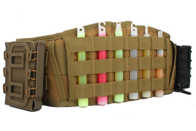 Real-life Army Fan Men's Tactical Wide Waist Seal Accessory Kit Suspension Outer Belt