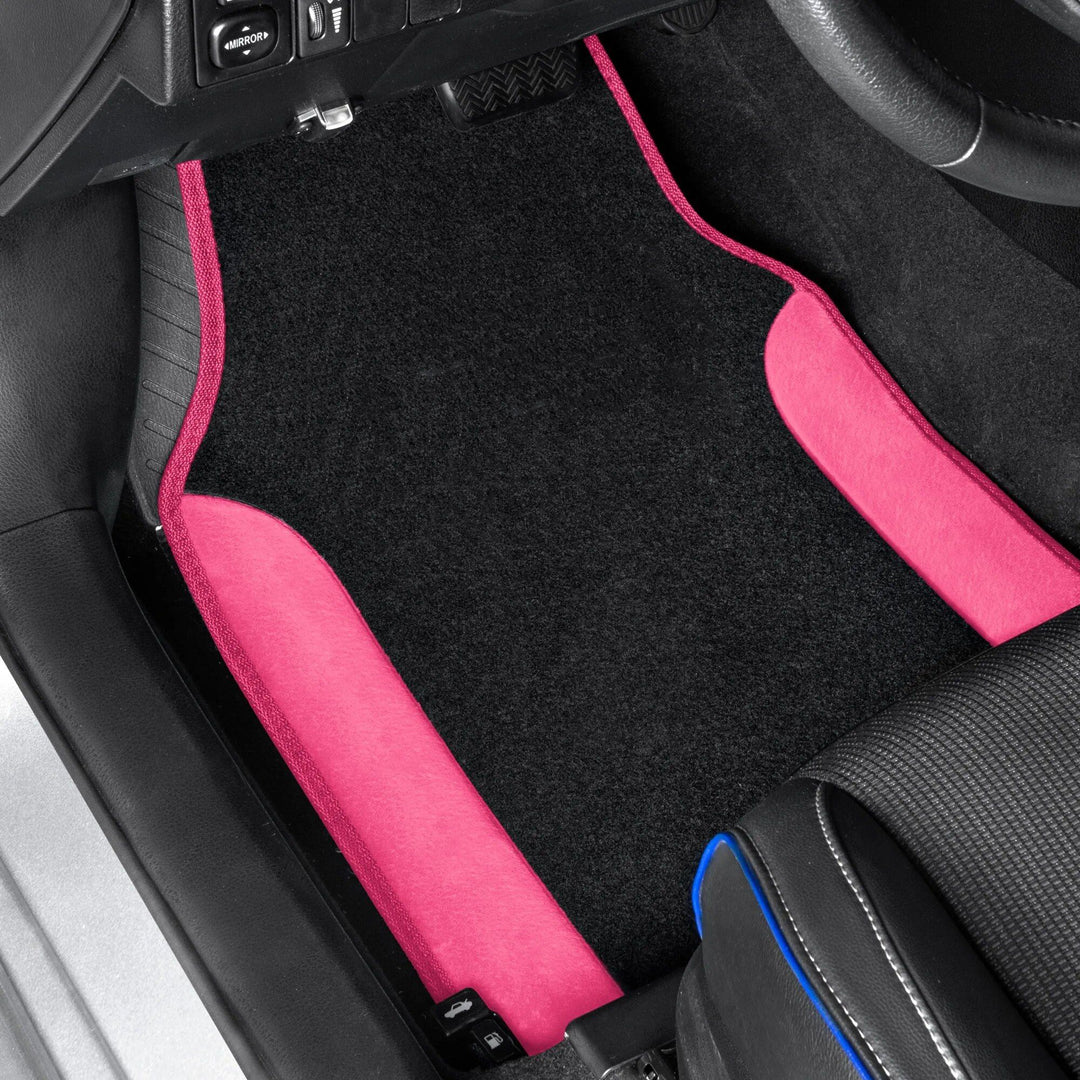 Hot Pink Universal Car Floor Mats