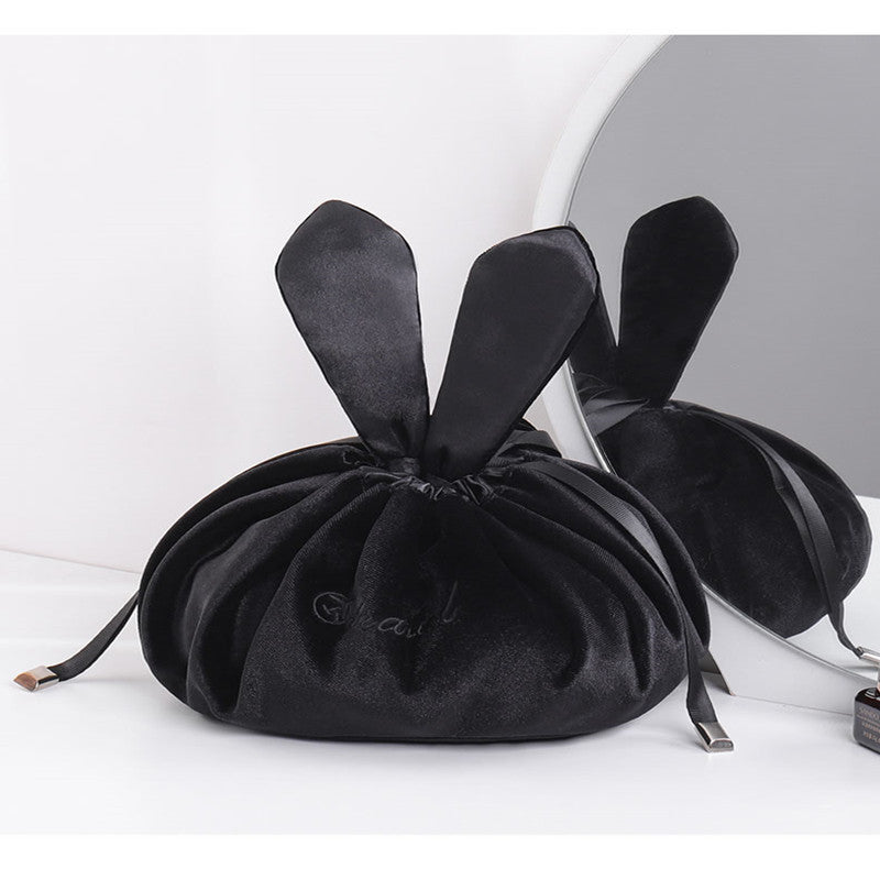 Lazy cosmetic bag