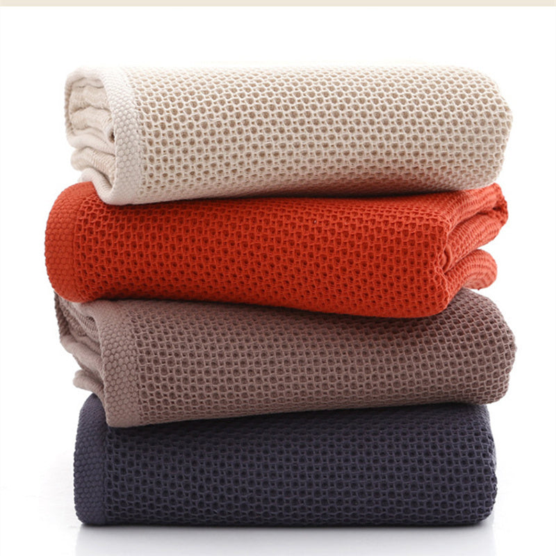 100% Cotton Honeycomb Bath Towel