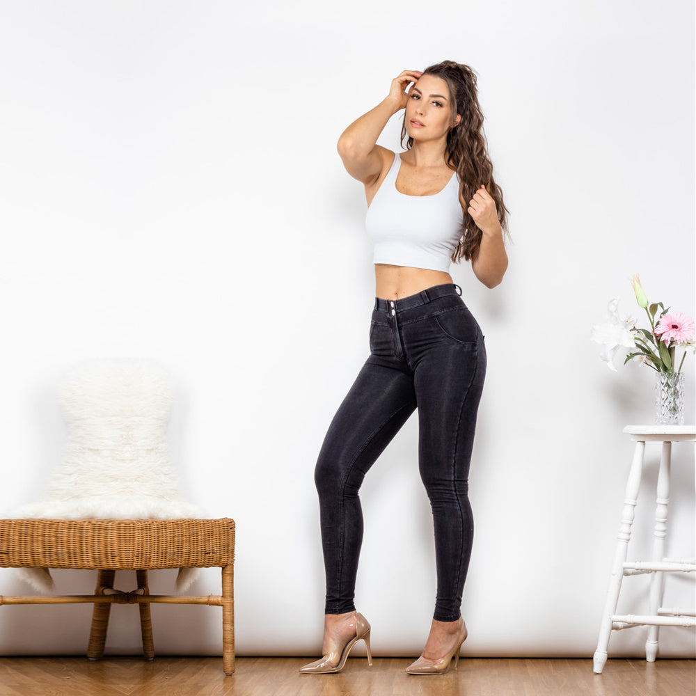 Booty Lifting Yoga Pants Workout Peach Lift Leggings Jeggings
