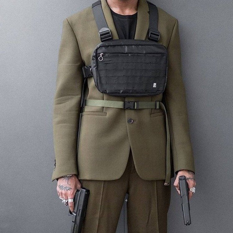 Men's Chest Bag