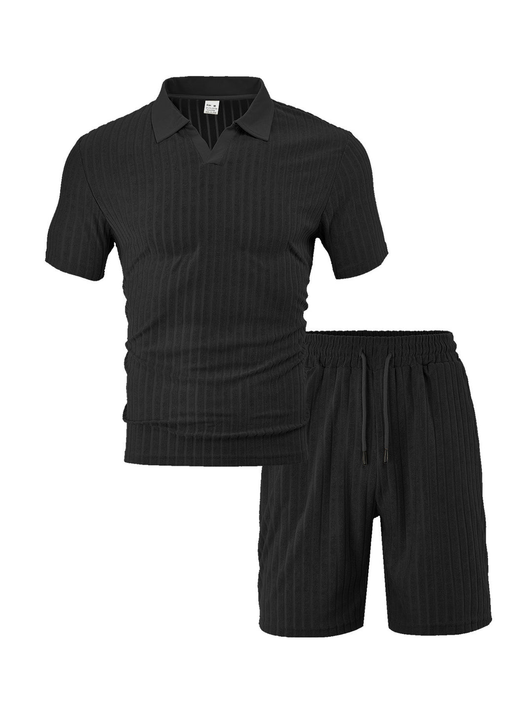 Men's Breathable Figured Cloth Crew Neck Casual Sports Suit