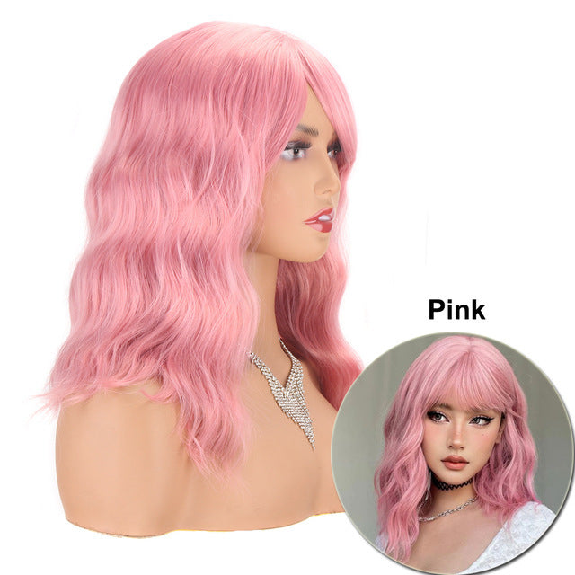 Wig Water Ripple Short Curly Hair