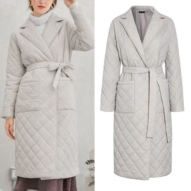 Women's Slim Mid-Length Winter Coat
