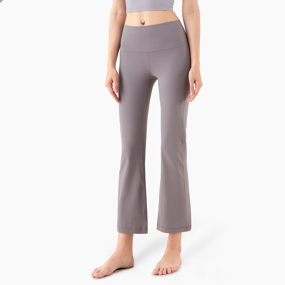 Nude casual fitness pants