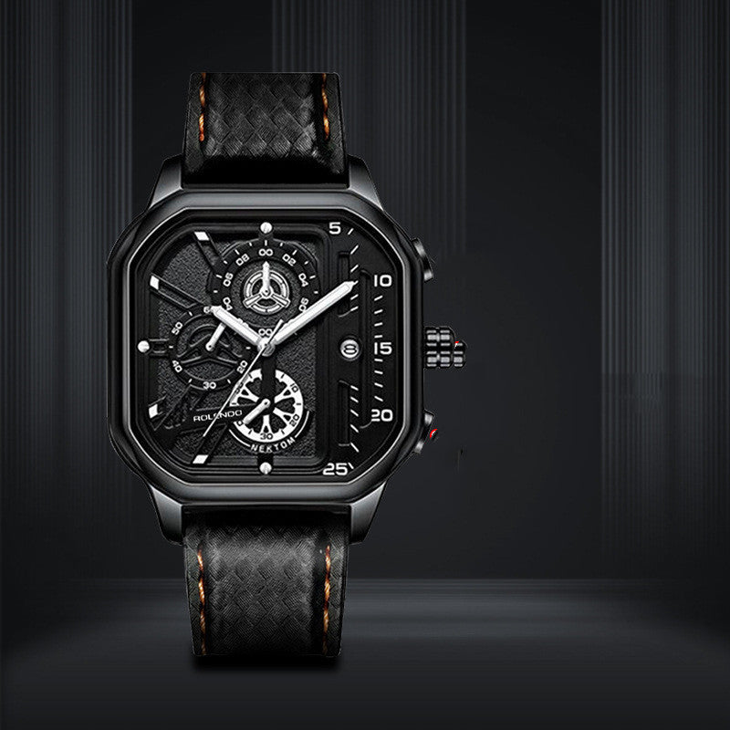 Watch Men's Quartz Fashion Waterproof