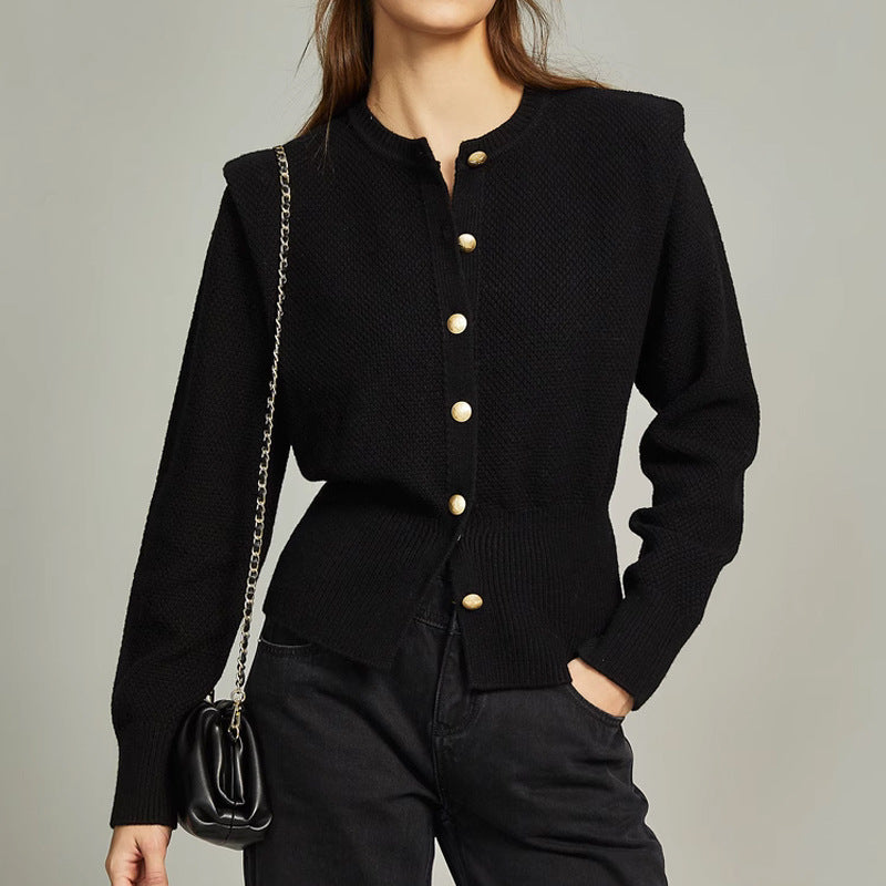 Personality Knitted Cardigan Women Coat