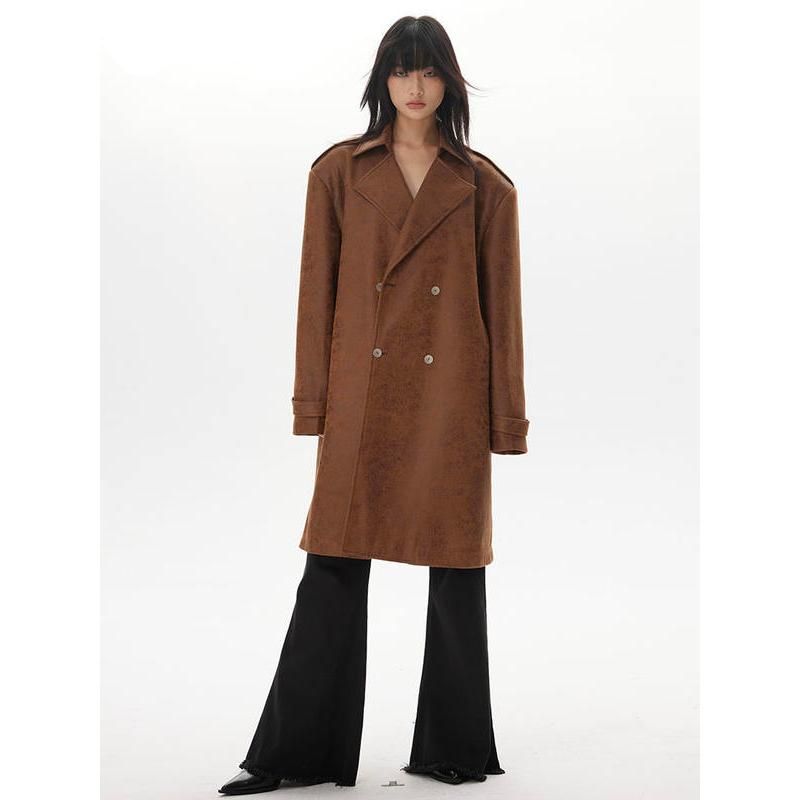 Women's Vintage Thick Trench Coat