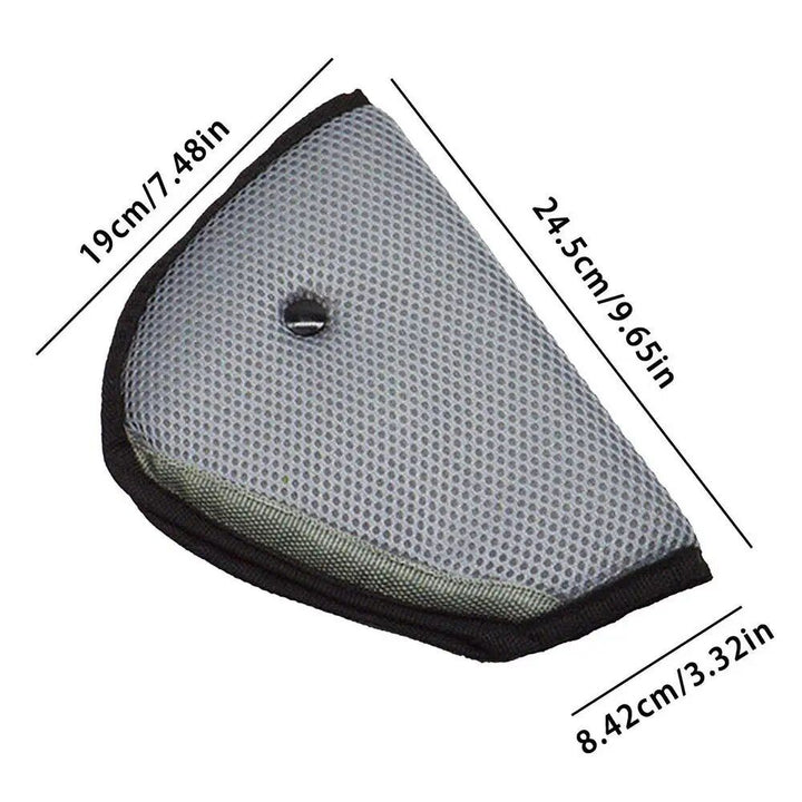 Adjustable Triangle Child Safety Seat Belt Pad and Clip