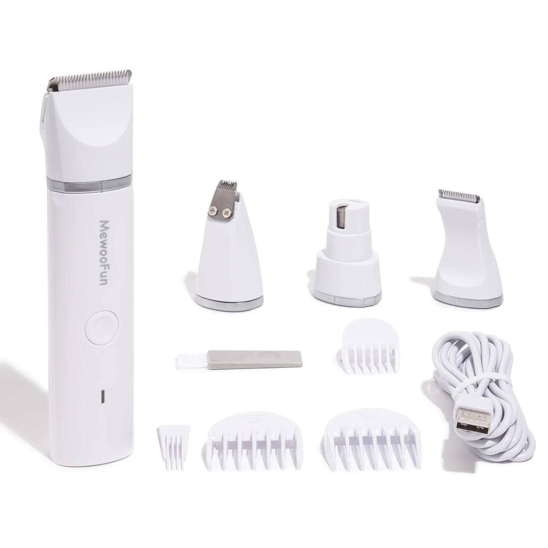 4-in-1 Pet Electric Hair Trimmer with 4 Blades