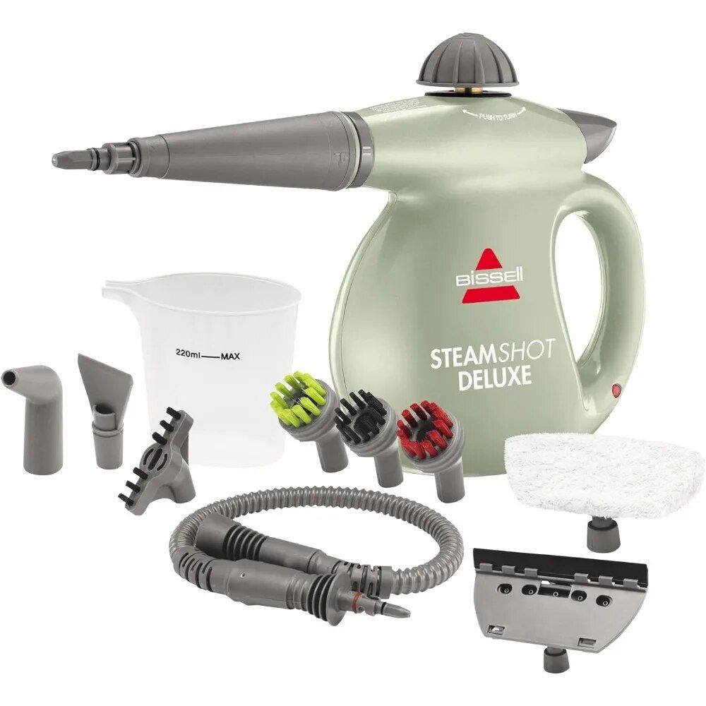 Multi-Purpose Steam Cleaner - 1000W Handheld Steamer with 10 Accessories