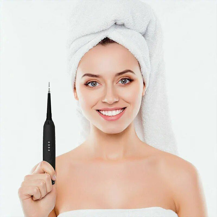 Ultrasonic LED Oral Care Kit: Electric Irrigator, Tartar Remover & Whitener