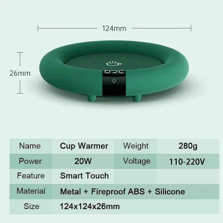 Adjustable 3-Temperature Electric Cup Warmer