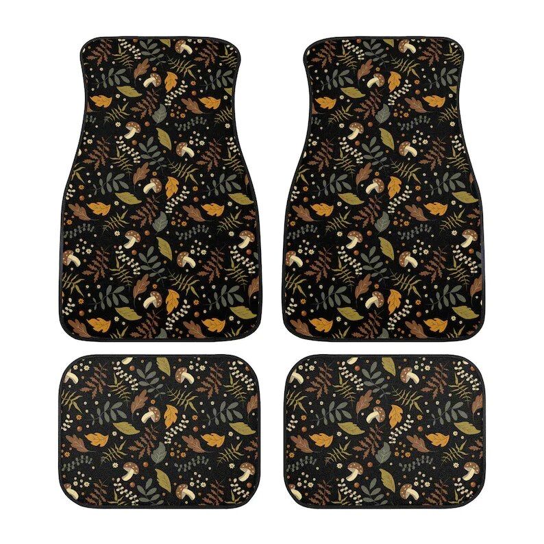 Bohemian Patterned Classic Car Floor Mats