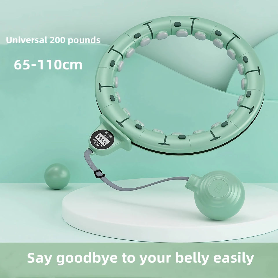 Adjustable Weighted Smart Hula Hoop for Fitness