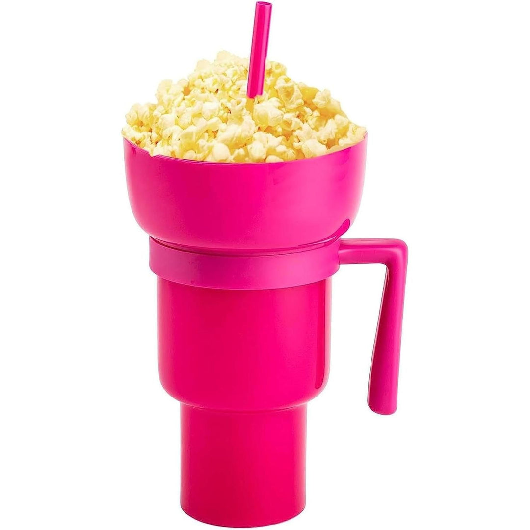 Multi-Purpose Portable Snack and Drink Tumbler