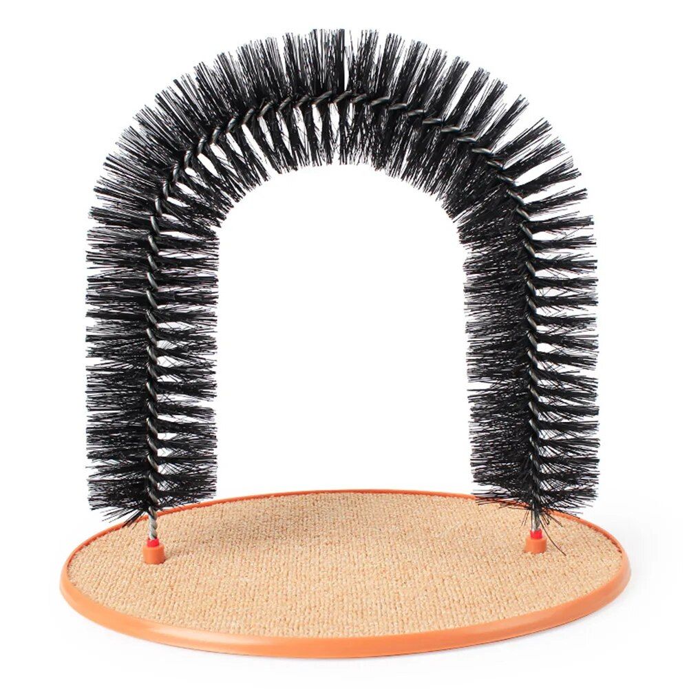 Cat Massage Arch Brush and Play Toy