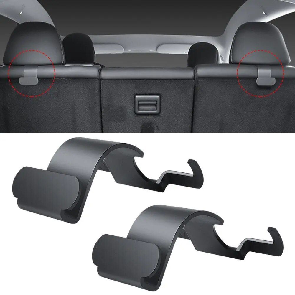 Vehicle Rear Trunk Hooks - Multipurpose Storage Hangers