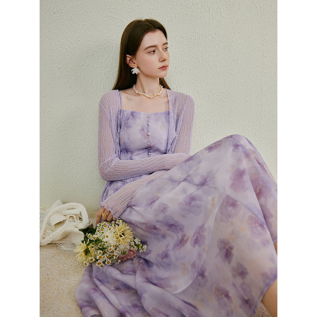 Floral Sleeveless Summer Dress