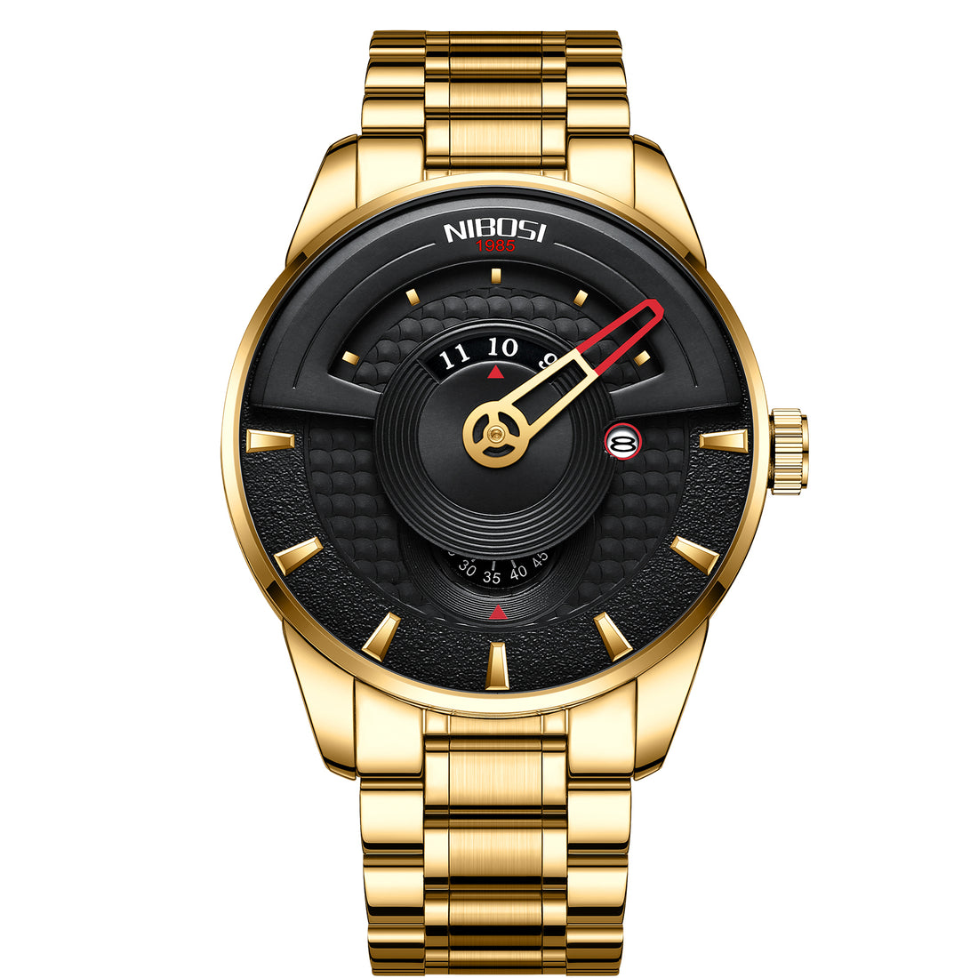 Luxury Men's Water-Resistant Luminous Quartz Watch