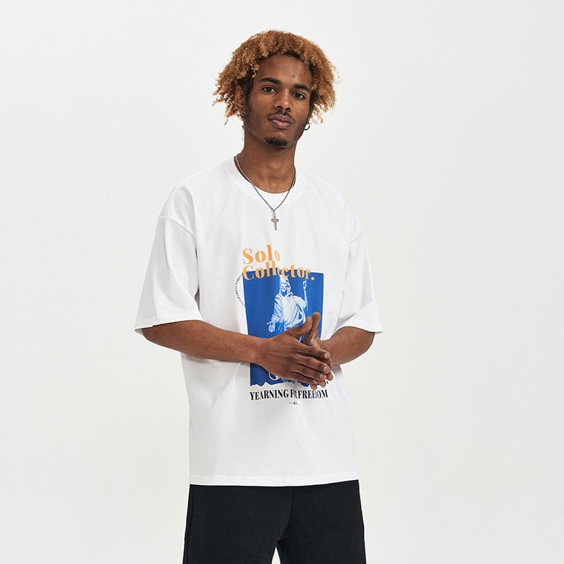 Fashion Summer Short-sleeved T-shirt Men