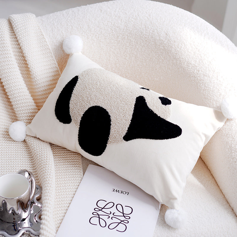 Cute Panda Children's Pillow Set Nordic Minimalist