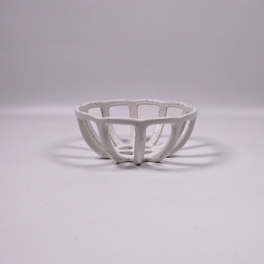 Nordic Household Hollow Ceramic Fruit Basket