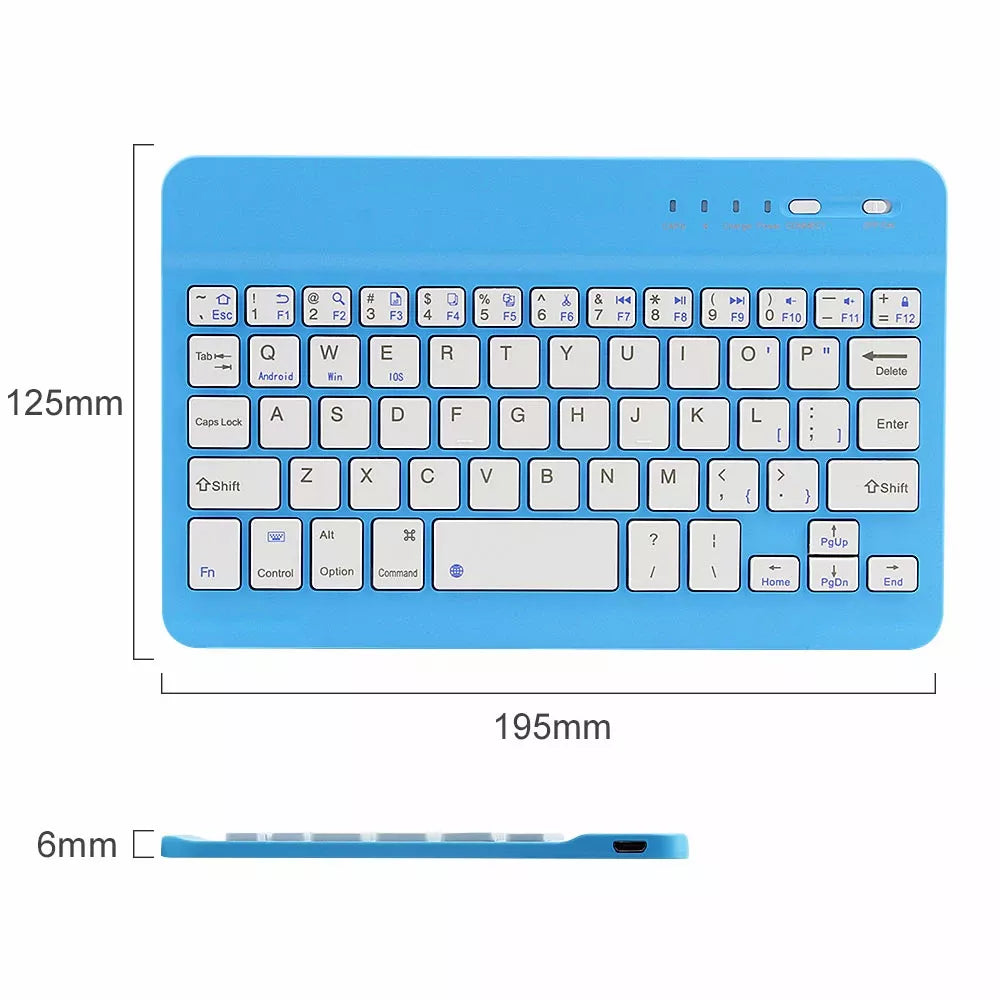 Compact and Versatile Folding Keyboard for Tablets and Phones