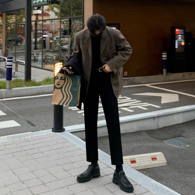 Korean Style Loose Thickened Blazer