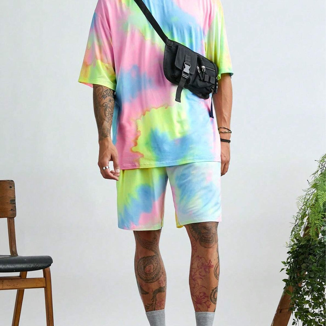 Summer Thin Loose Quick-drying Versatile Two-piece Set Pack