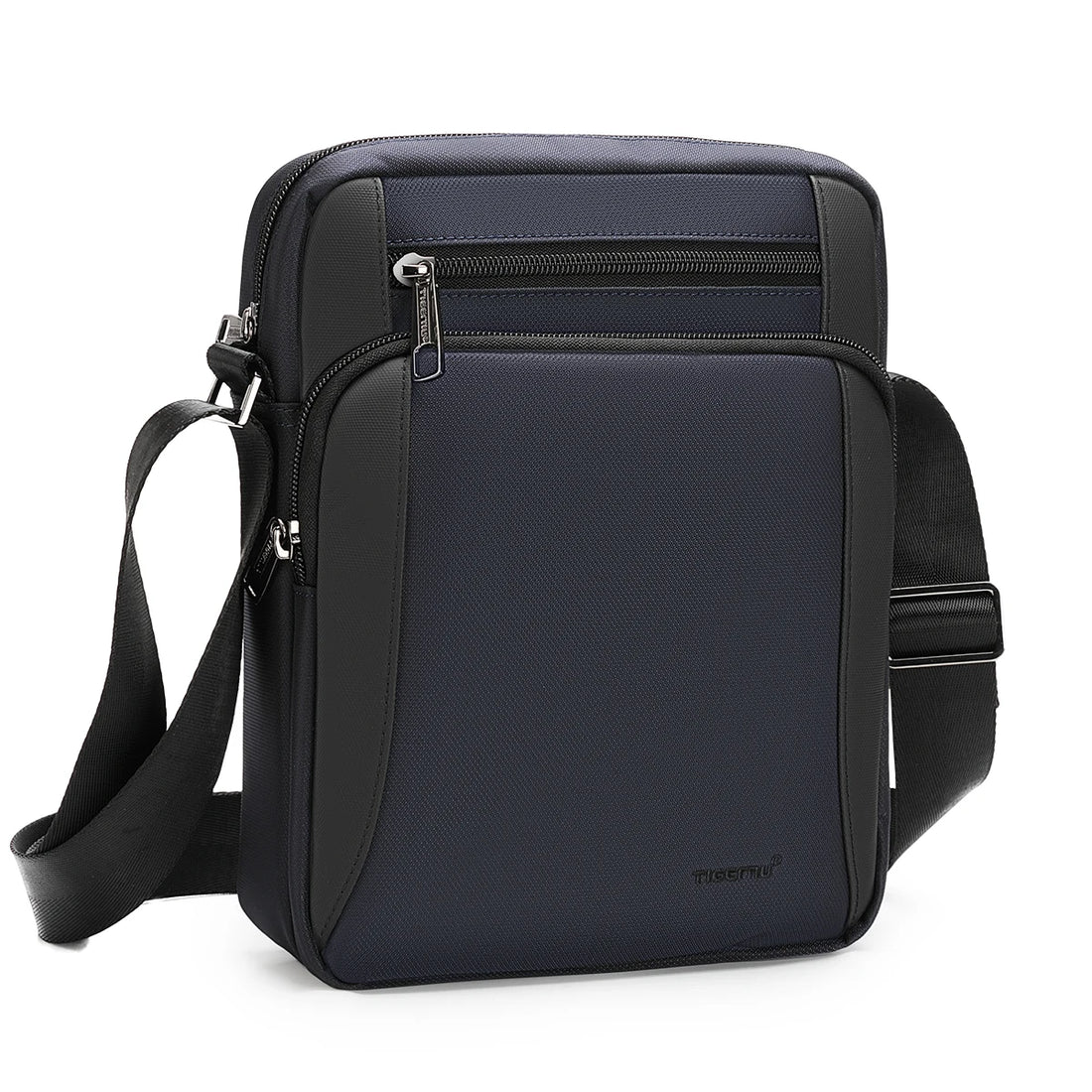 Waterproof Men’s Crossbody Bag with Shockproof Tablet Pocket for 9.7" Tablet