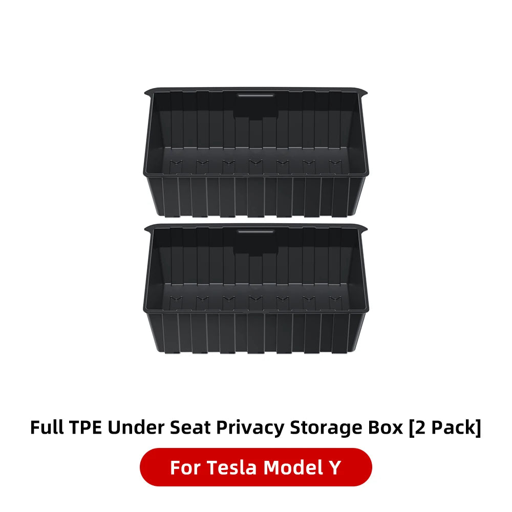 Under Seat Storage Box for Model Y – Drawer Organizer