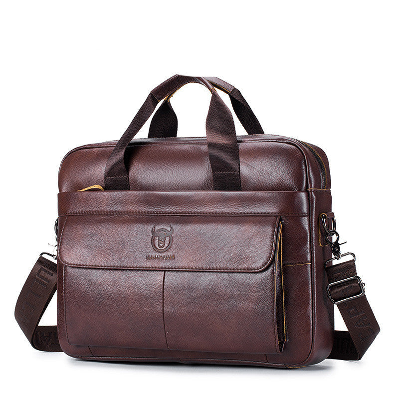 Fashion Leather Goods Men's Briefcase