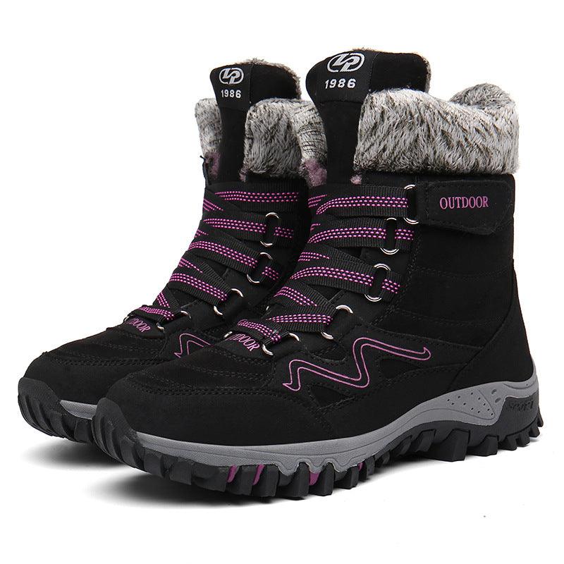 High-top Warm and Velvet Cotton Shoes