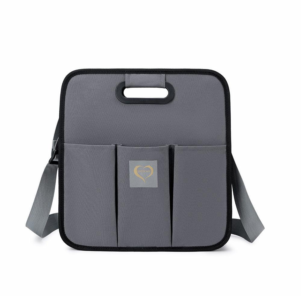 Portable Shoulder Diaper Bag with Folding Baby Bed