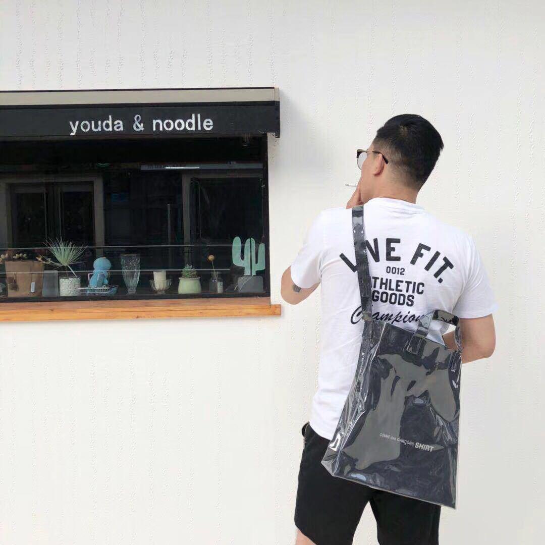 Shopping Bag, Creative New One-shoulder Messenger Bag, Korean Letter Women's Bag