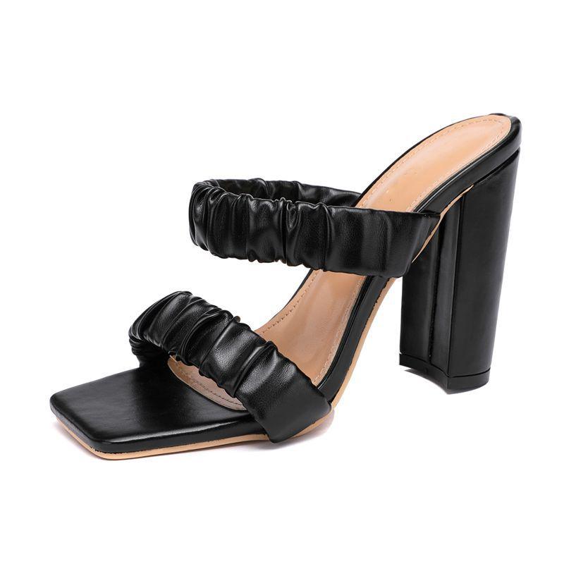 Thick-heeled Women's Outer Slippers