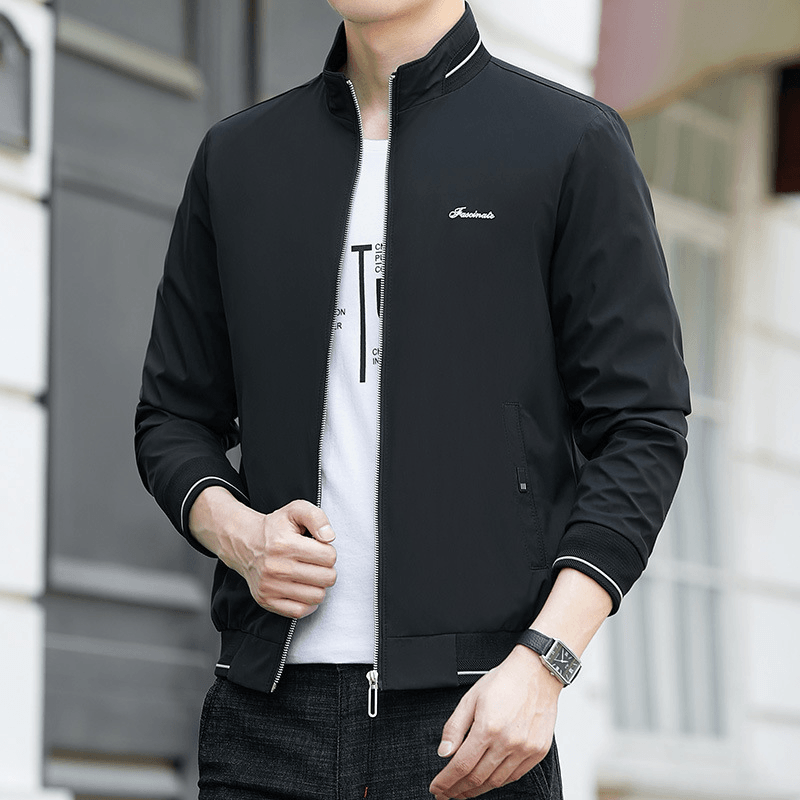 Korean Style Jacket Tooling Casual plus Size Men's Clothing