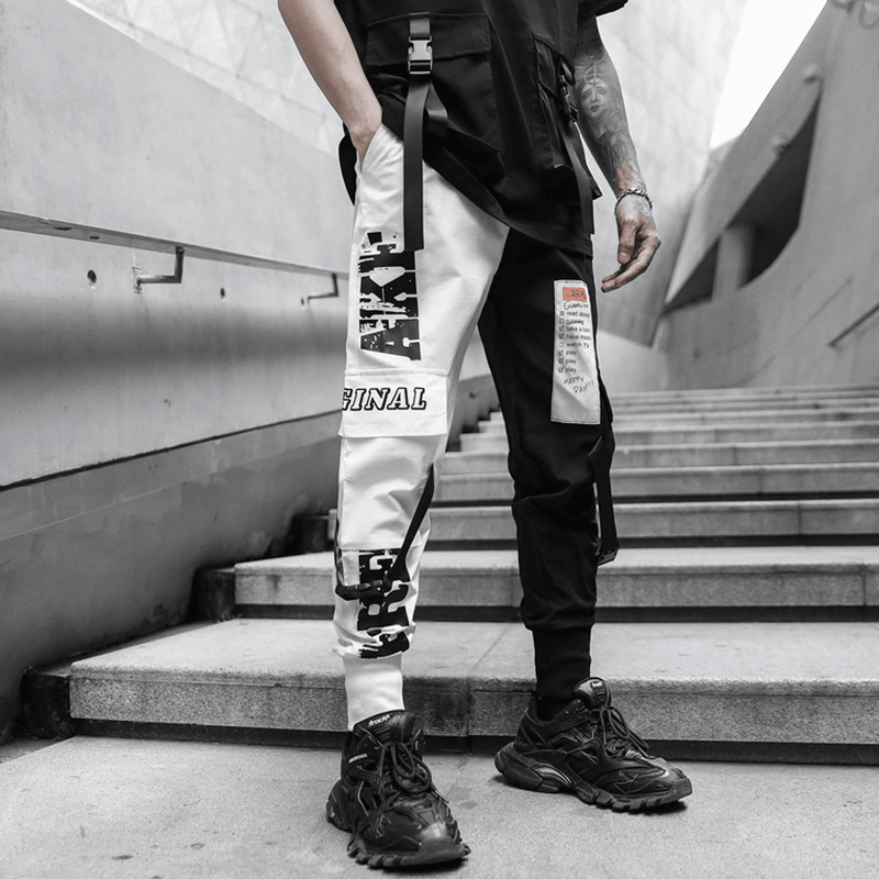 Japanese Style Hong Kong Style National Tooling Trousers