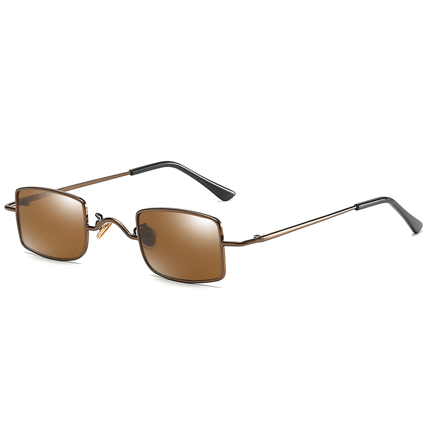 Men's and Women's Metal Mini Small Frame Retro Sunglasses