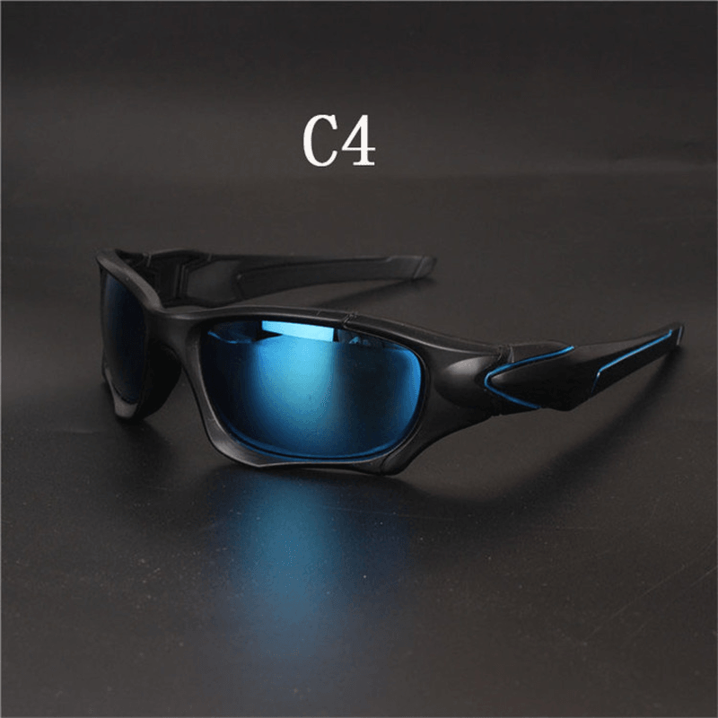 Outdoor Sports Cycling Sunglasses, Mirrored Lenses