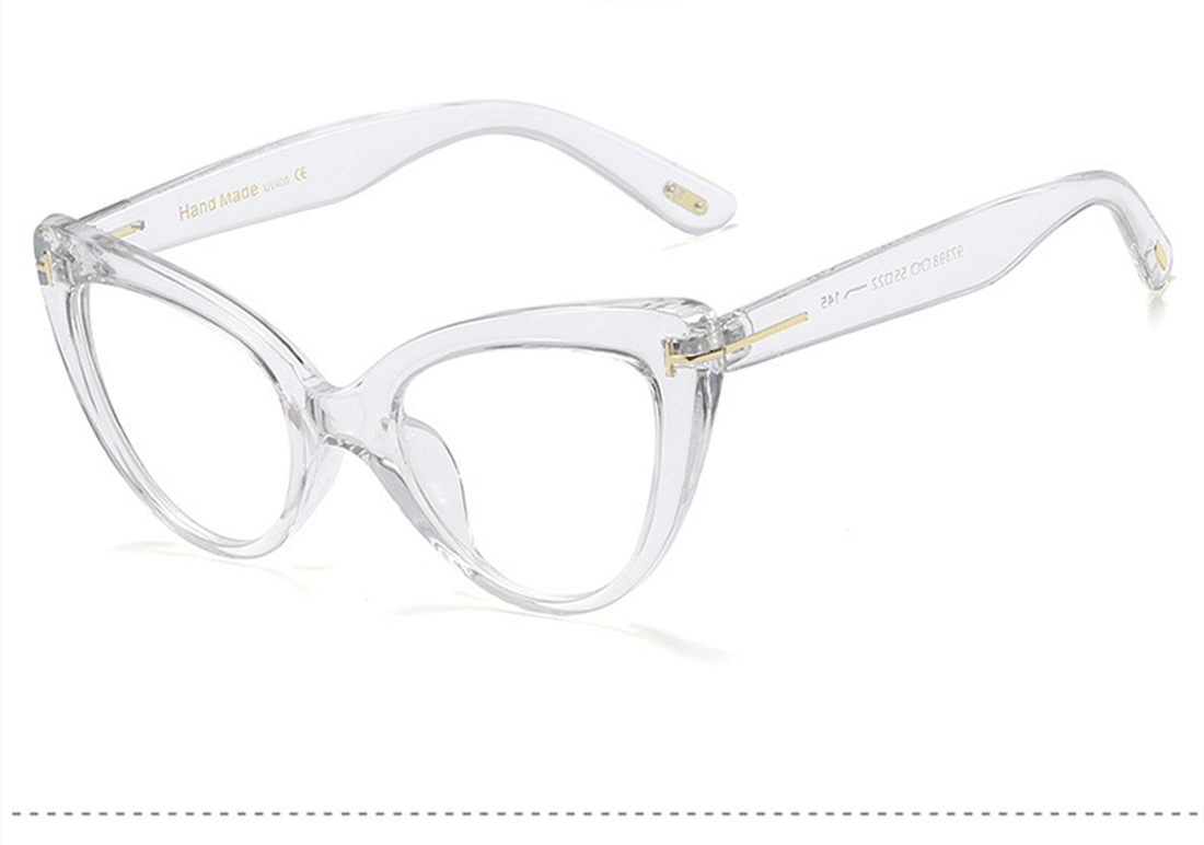 Personalized Cat Eye Trend Flat Mirror - Fashionable & Universal