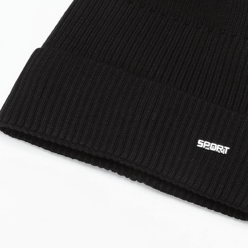 Hat Women's Winter Warm Knitted Hat All-Match