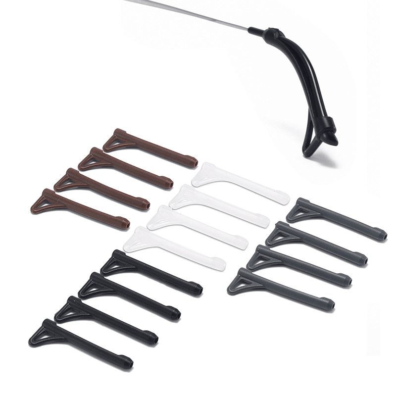 Glasses Legs Silicone Anti-Skid Cover Ear Hook Ear Holder Glasses Leg Cover